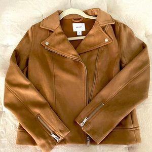Women’s Suede Moto Jacket